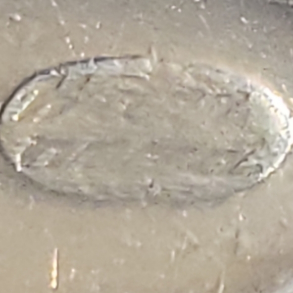 Vtg Antique Yates Small Silver Spoon Fiddle Style Stamped - Picture 4 of 4